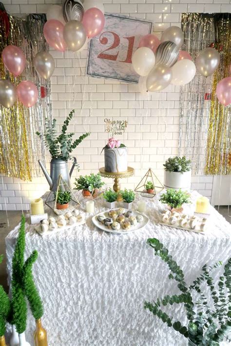 Anniversary ideas for parents that they will love. Whimsical Marble Birthday Party - Birthday Party Ideas for ...