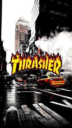 Thrasher, hoodie, tumblr, aesthetic, cute, flames. Thrasher Wallpapers Iphone Android | Photography in 2019 ...