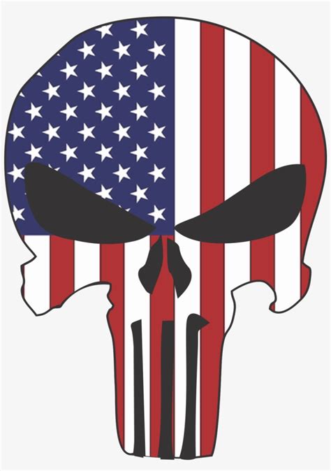 American Flag Skull Svg Files