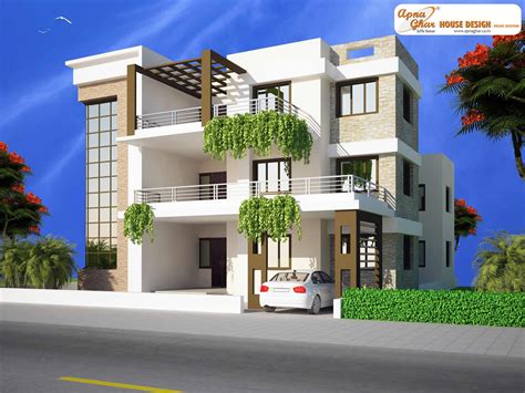 Maybe you would like to learn more about one of these? 11 bedroom, modern triplex (3 floor) house design. Area ...
