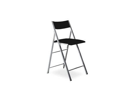 Nano Counter Height Folding Chair In Black Wood 1 