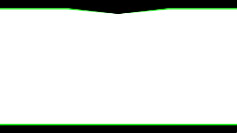 Download Hd Twitch Overlays Green And Black Overlay Vector Transparent