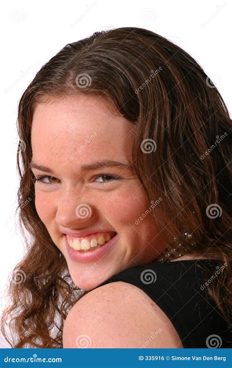 Happy Grin Stock Photo Image Of Person Female Teens 335916