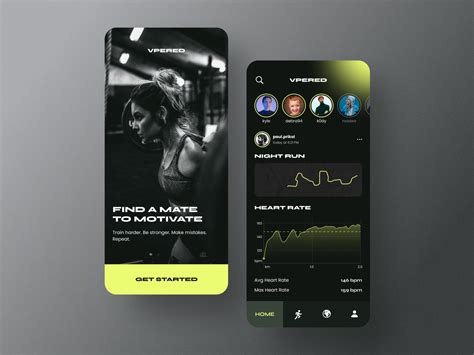 daily ui challenge sport app by lily on dribbble