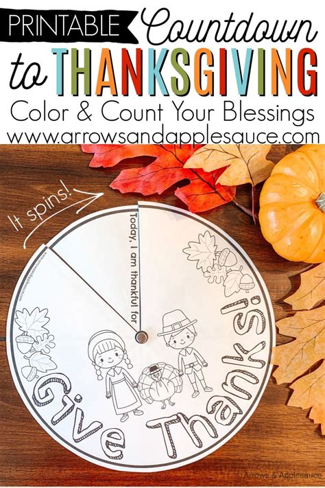 Raising Thankful Kids Thanksgiving Wheel