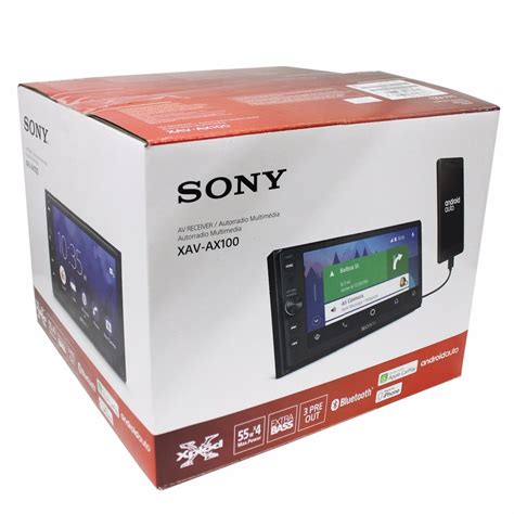 Dvd Sony 2 Din Xav Ax100 Hd Android Apple 64 2017 R 149999 Em