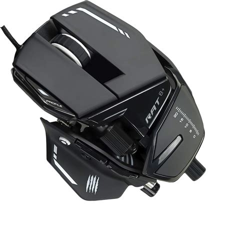 Mad Catz Rat 8 Adjustable Wired Gaming Mouse 16000