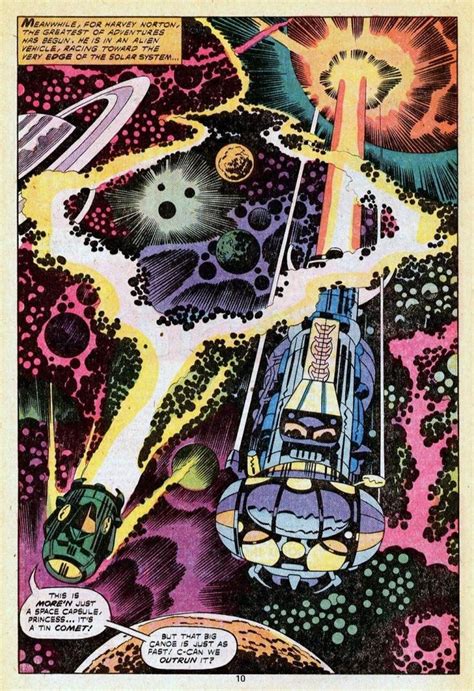 Jack Kirbys A Space Odyssey Splash Page Gallery Jack Kirby