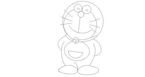 Belajar Menggambar Menggambar Doraemon