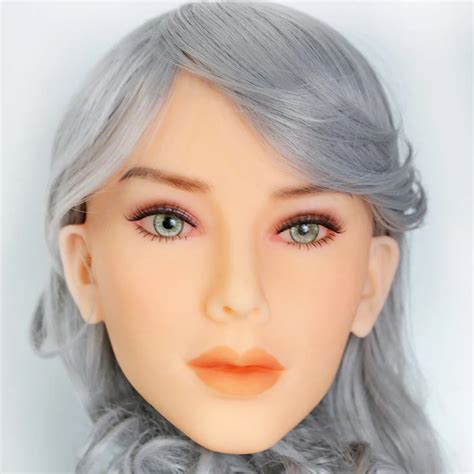 2017 Newest Top Quality Head 30 Big Dolls Head Natural Skin Sex Doll Head For Silicone Sex