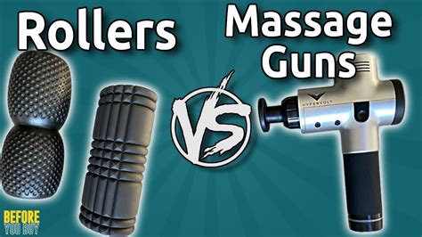 Massage Guns Vs Foam Rollers Are Massage Guns Worth It Youtube