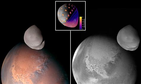 Scientists Reveal The First Ever High Res Photos Of Mars Moon Deimos
