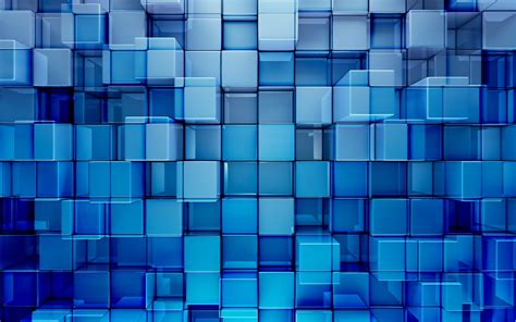 Download wallpapers that are good for the selected resolution: Download wallpapers cubes, art, blue background, 3d art ...