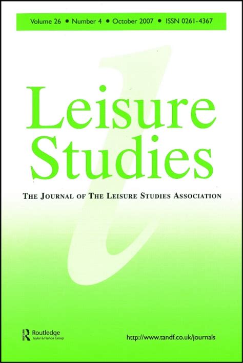 BU Research Blog | Leisure Studies: Call for Papers ...
