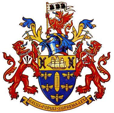 The helpline number is 0800 952 1000 and is open monday to friday 8.30am to 6pm and saturday 9am to 1pm. Arms of Salford City Council, England | European Heraldry