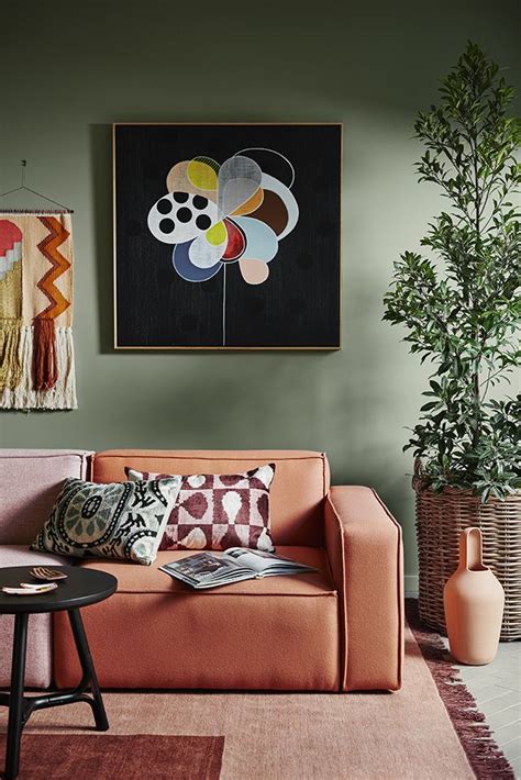 Crushing On Terracotta Colorful Interiors Sage Green Walls Color