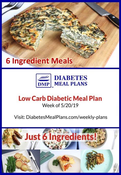 Maybe you would like to learn more about one of these? Low Carb Diabetic Meal Plan Preview: Menu Week of 5/20/19 | Diabetic recipes, Diabetic meal plan ...