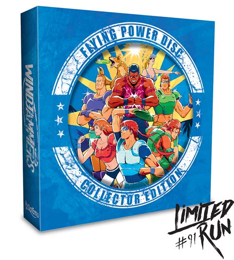 Limited Run 91 Windjammers Collectors Edition Vita Limited Run Games