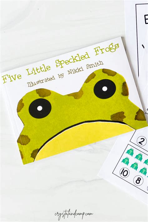 Five Little Speckled Frogs Book Companion Printables
