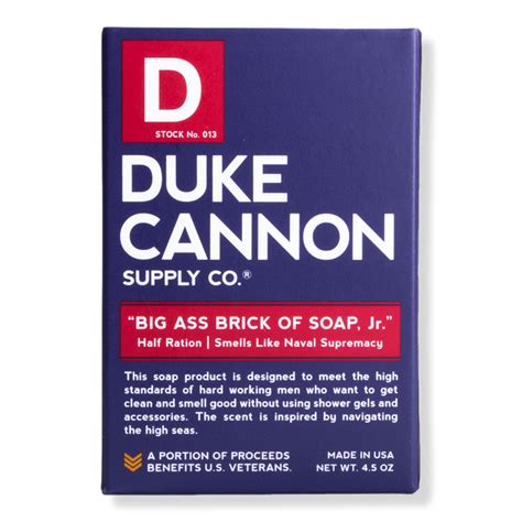 Big Ass Brick Of Soap Jr Naval Diplomacy Duke Cannon Supply Co Ulta Beauty