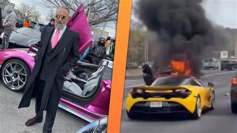 Supercar Collector Bryan Salamone Injured In Fiery Crash That Destroyed
