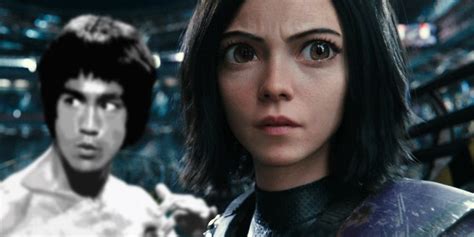 Alita Battle Angel Bruce Lee Was Ever Present In The Movies