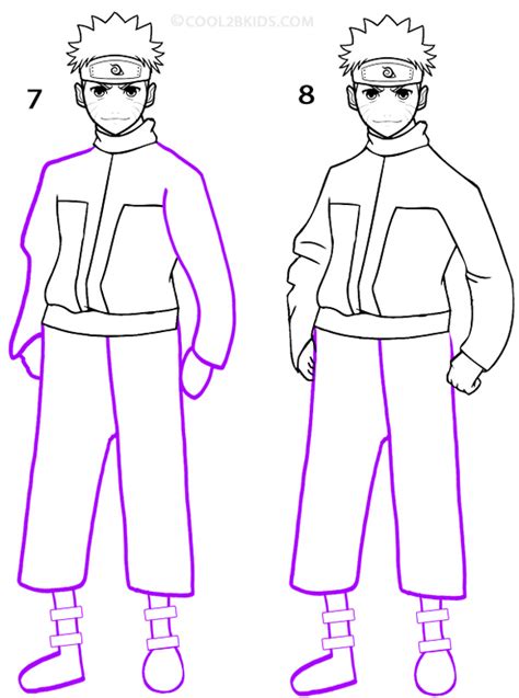 How To Draw Naruto Step By Step Pictures
