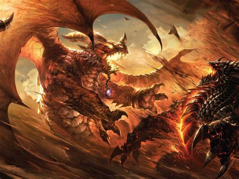 Dragons World Of Warcraft Art Two