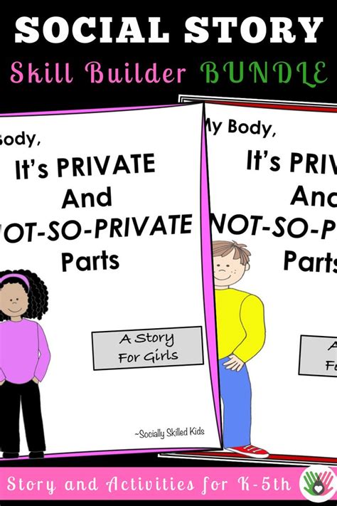 My Body Private And Not So Private Parts Social Skills Story