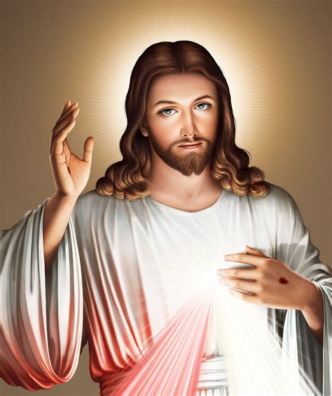 Jesus I Trust In You Divine Mercy Image Pintura De Jesus Imagens