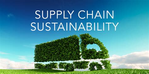 Supply Chain Sustainability