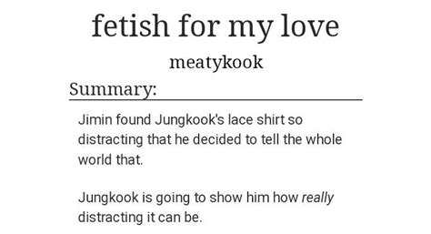 Jikook Fic Library ༊ On Twitter 14 Take Me Hyung • Sex Toys