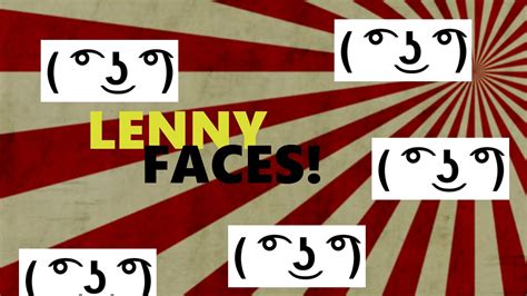 How To Type Lenny Faces ͡° ͜ʖ ͡° On Pc Windows 7810 Youtube