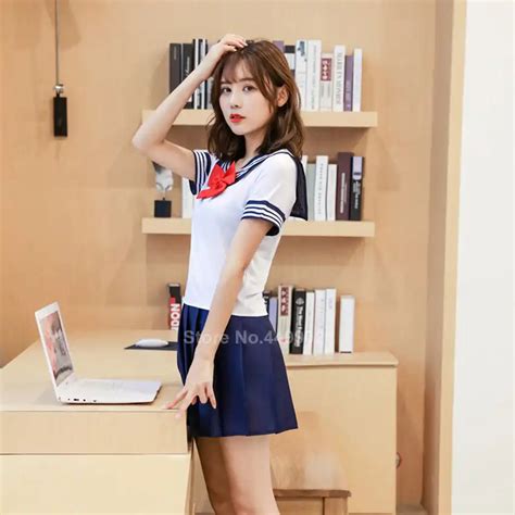 Japanese School Girls Jk Sportwear Cosplay Uniform Suit T Shirt Shorts