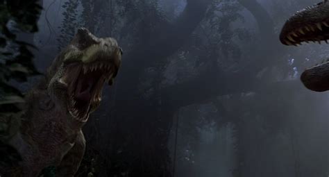 Spinosaurus Vs T Rex Scene Jurassic Park Wiki Fandom Powered By Wikia