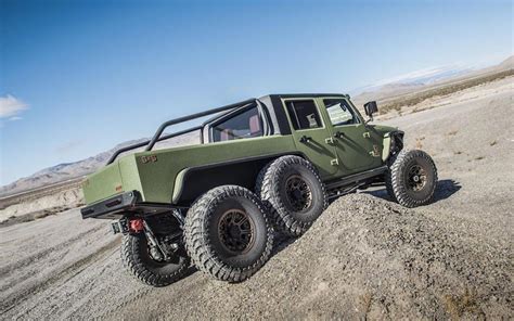 Bruiser Conversions Built A 6x6 Jeep Wrangler Jk Pickup Insidehook