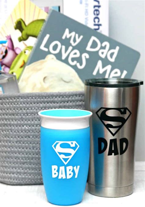 Check out this list of top gifts for new dads, and grab a coupon to save. New Dad Gift Basket - Happy-Go-Lucky