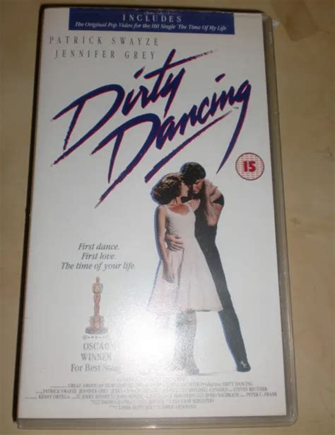 Dirty Dancing Patrick Swayze Jennifer Grey Vintage 80s Vhs Video £499
