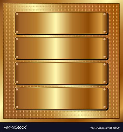 Golden Panel With Four Banners Download A Free Preview Or High Quality