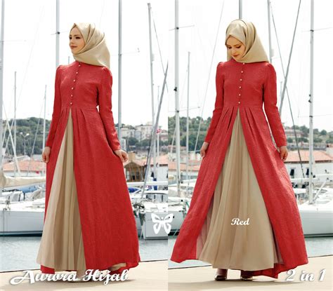 Model Baju Muslim Modern 18 Model Baju Muslim Terbaru 2018 Desain