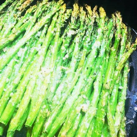 asparagus parmesan fryer garlic air