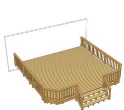 M.) the perfect starter size, with plenty of room for an outdoor furniture set. Pin on Deck Ideas