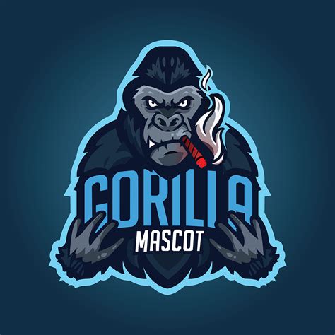 Gorilla Mascot Logo On Behance