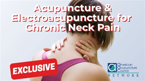 Billing And Coding Acupuncture And Electroacupuncture For Chronic Neck