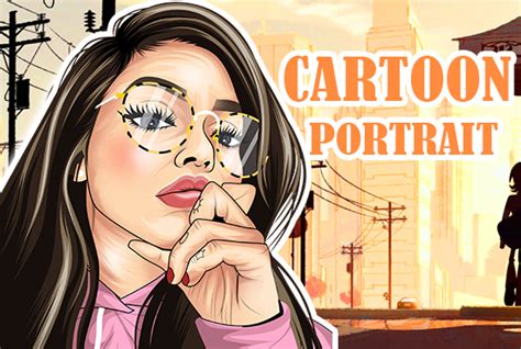 Make Your Picture Into A Cartoon Portrait For 15 Pixelclerks