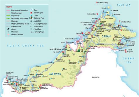 The largest among the 13 states, with an area almost equal to that of peninsular malaysia, sarawak is located in northwest borneo island. Kota Kinabalu to Kuching Charity Ride 2011: Proposed Ride ...