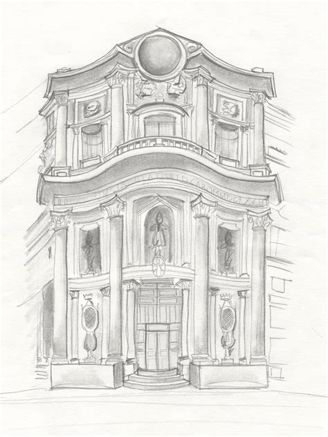 Baroque Architecture Drawing At Explore Collection