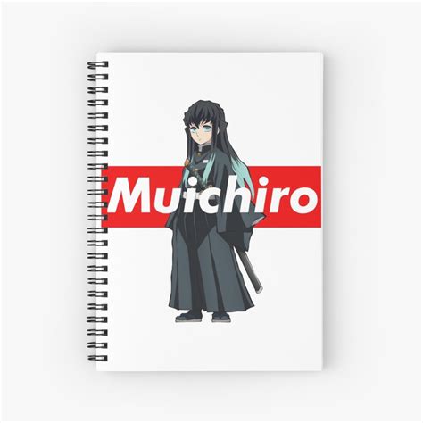 Muichiro Tokito Demon Slayer Hashira Spiral Notebook By Aiolin