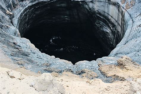 A New Sinkhole Discovered In Siberia Picture Incredible Sinkholes Around The World Abc News