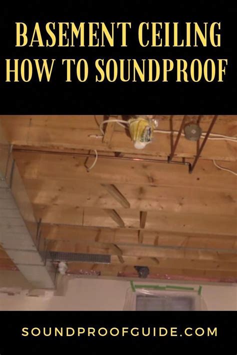 Here Are 4 Cheap Ways To Soundproof An Unfinished Basement Ceiling